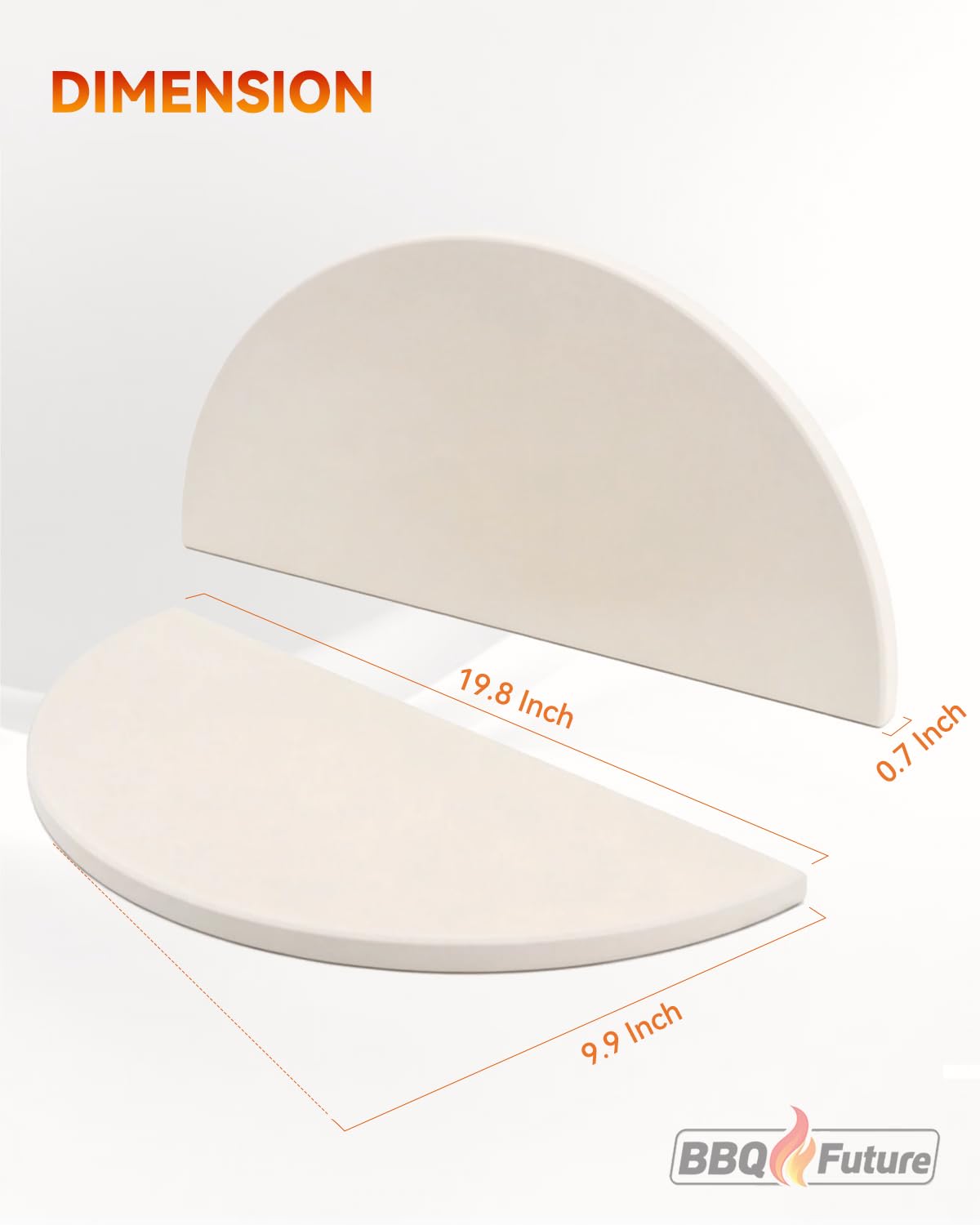 MixRBBQ close-up ceramic texture demonstrating even heat retention benefit