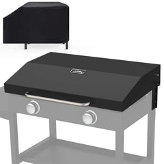 MixRBBQ front view of 28-inch lid showing durable coating and clean fit