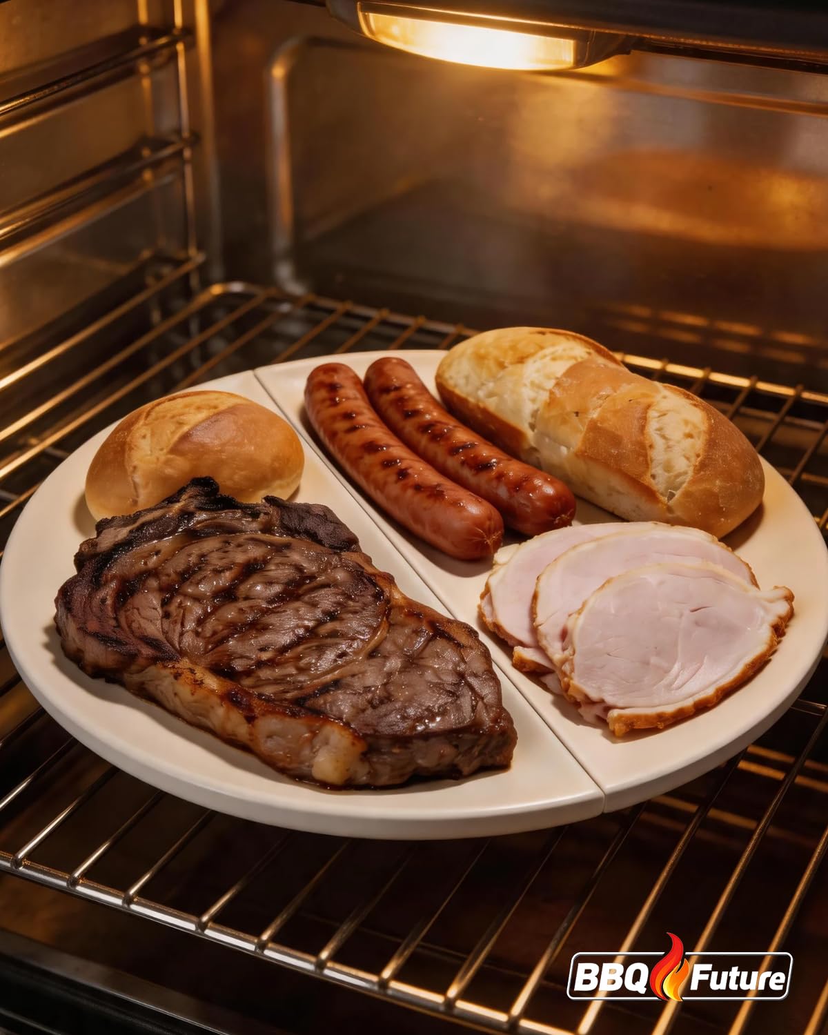 MixRBBQ packaged plates with protective material highlighting safe delivery