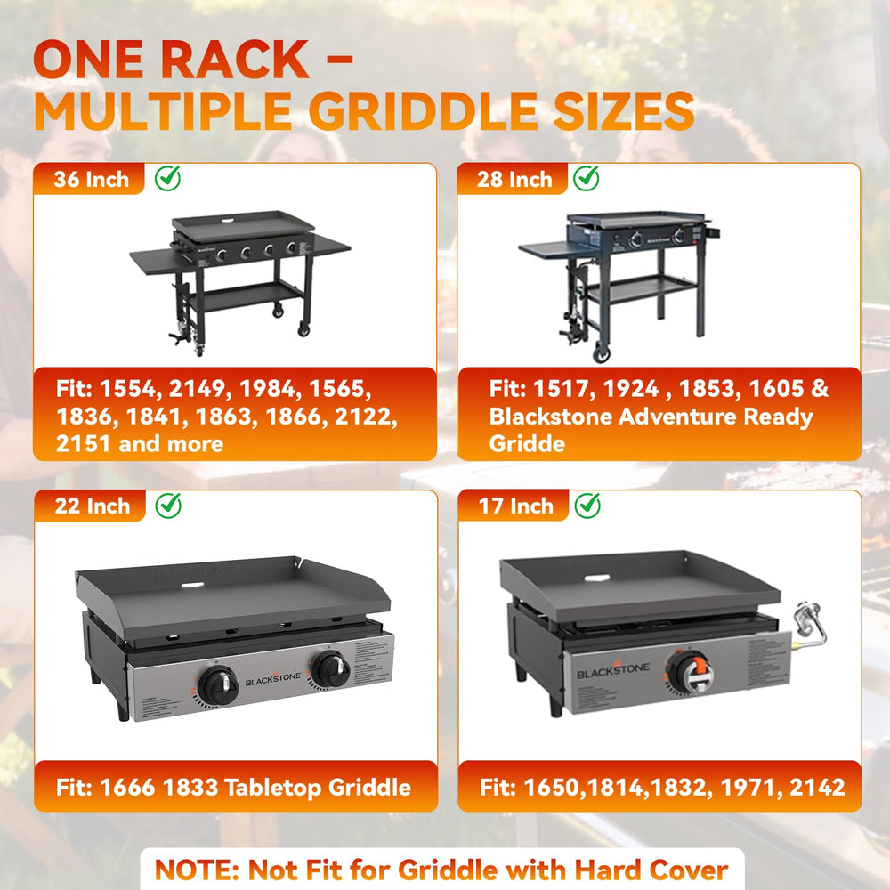 MixRBBQ warming rack in backyard lifestyle scene enabling multi-dish prep