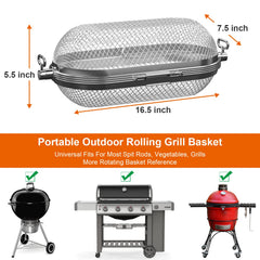 MixRBBQ stainless steel mesh close-up highlighting fine holes for secure cooking