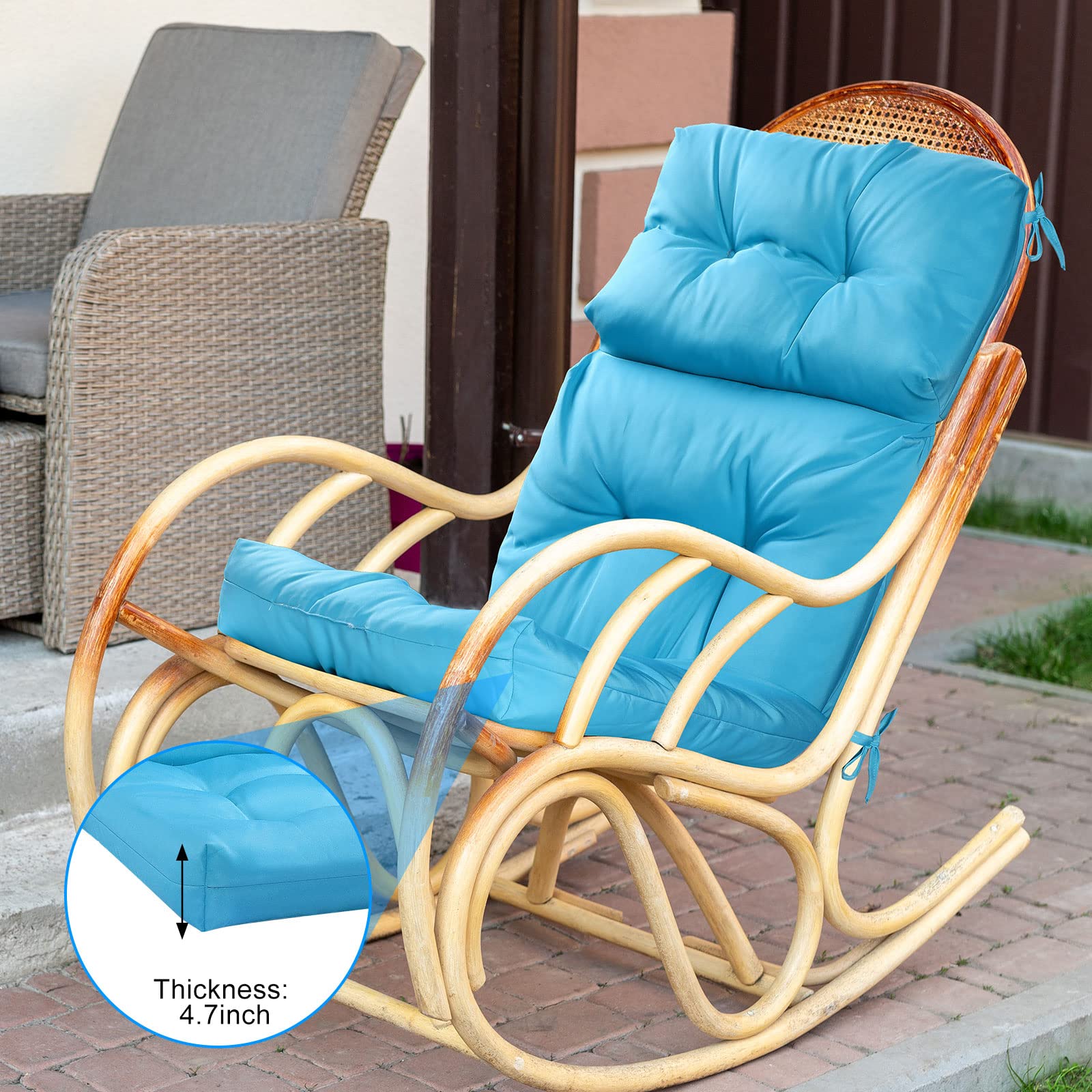 Mixweer sturdy ties and straps detail showing secure attachment and anti-slip benefit
