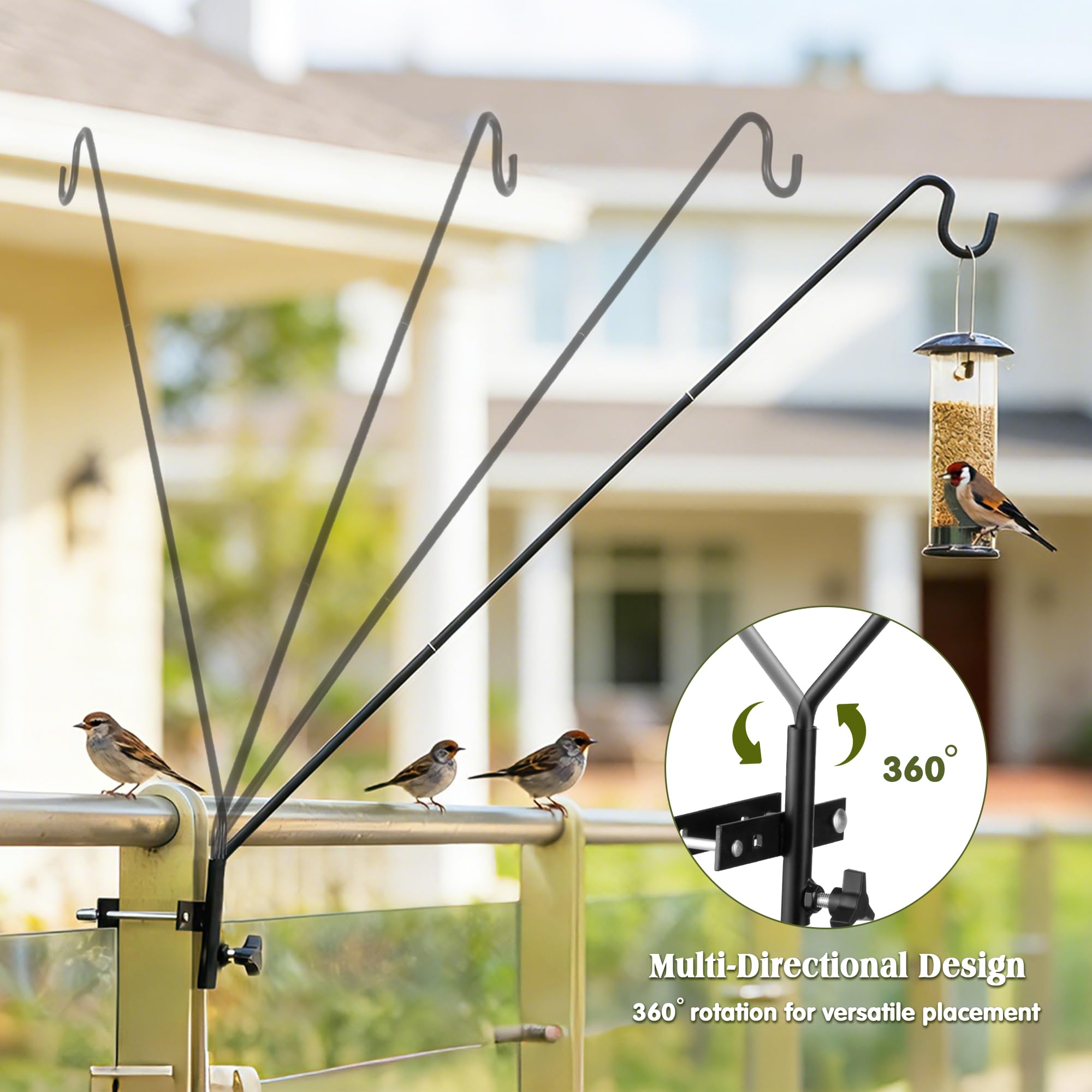 MIXXIDEA rotation angle lock switch close-up enabling secure 360-degree positioning