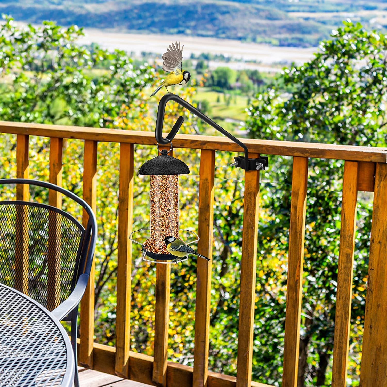 MIXXIDEA balcony lifestyle scene highlighting decorative and functional use