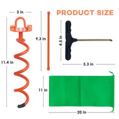 MIXXIDEA close-up of spiral shaft showing helix design for superior grip