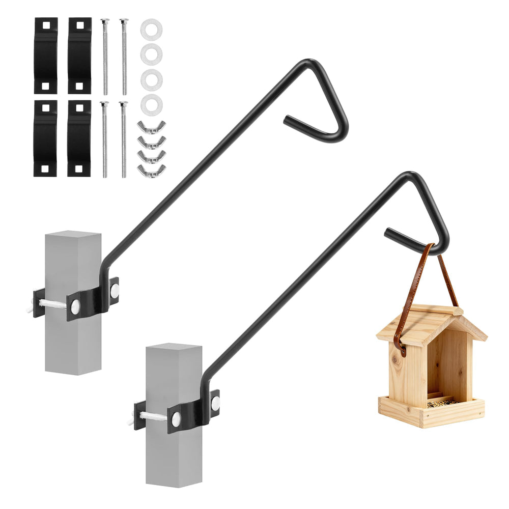 MIXXIDEA packaged two-pack deck hooks showing ready-to-install convenience