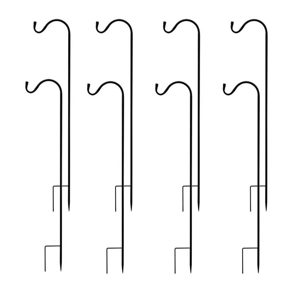 MIXXIDEA front view of all eight assembled hooks showing organized display benefit