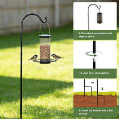 MIXXIDEA four-claw stake base in soil offering improved ground stability