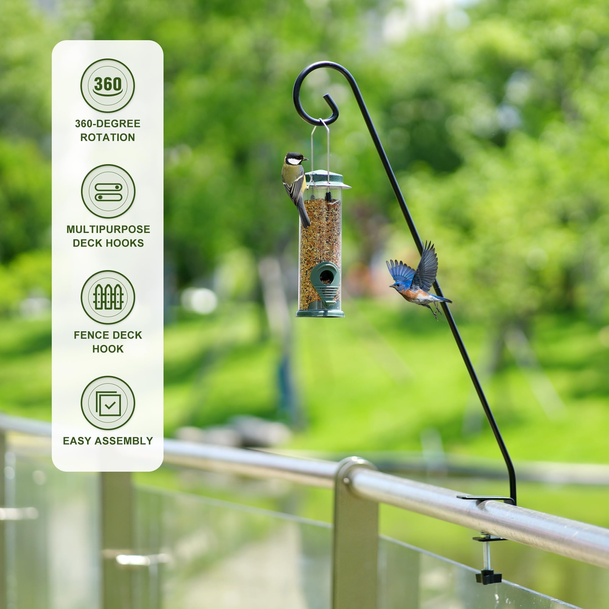 MIXXIDEA installation hardware and screws included for secure, straightforward mounting
