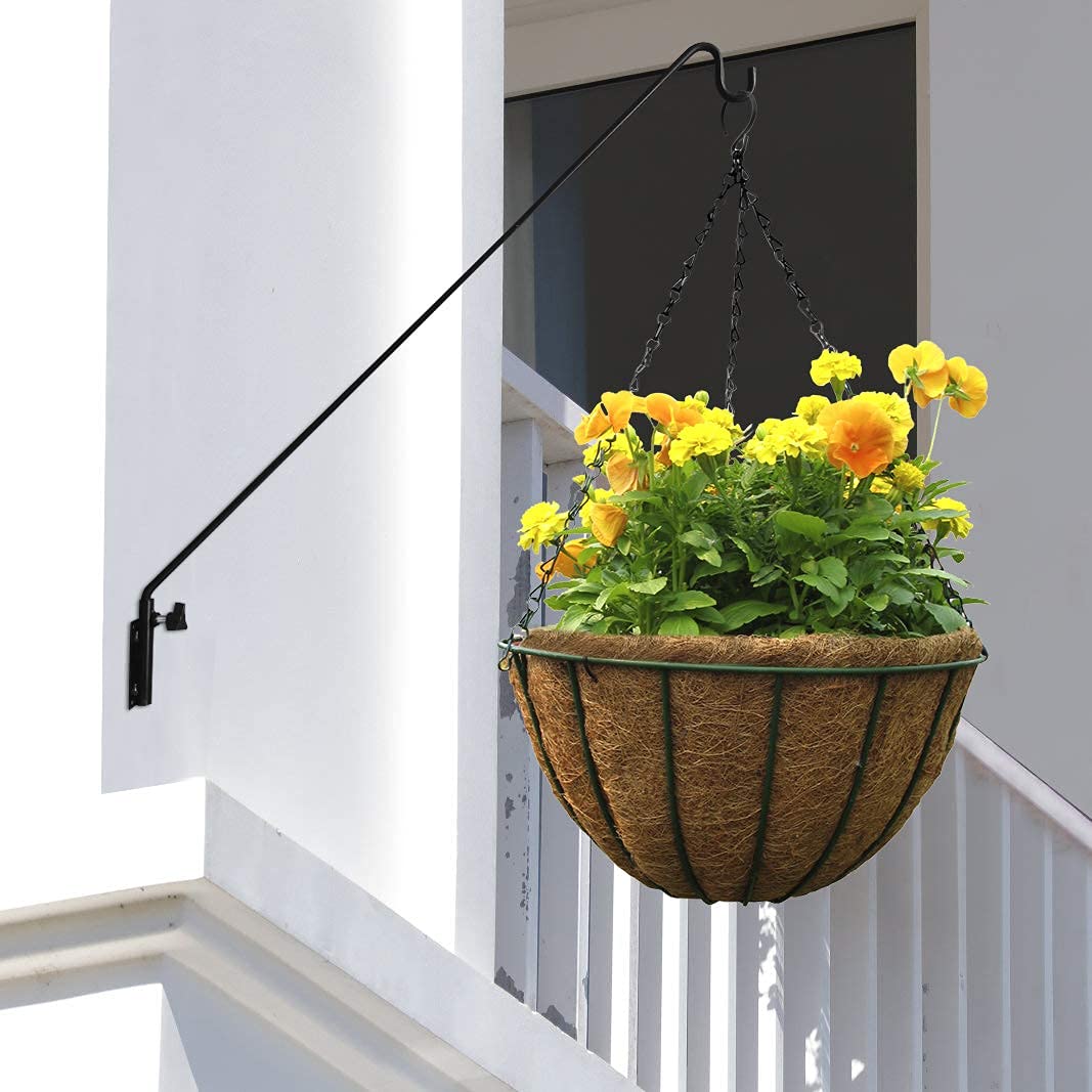 MIXXIDEA bracket beside post showing size and installation scale