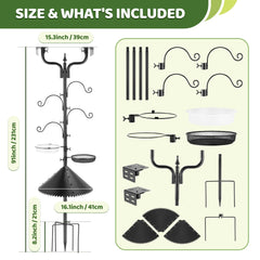 MIXXIDEA squirrel baffle close-up preventing climbing pests and protecting feeders