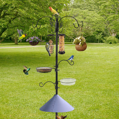 MIXXIDEA top hooks and hangers showing flexible placement for feeders