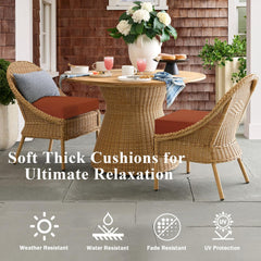 MJIAIDEA close-up of polyester fabric texture highlighting water-resistant finish
