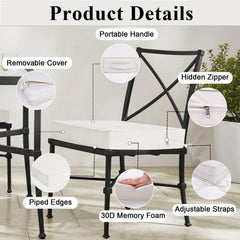 MJIAIDEA foam insert cutaway displaying resilient core for comfortable support