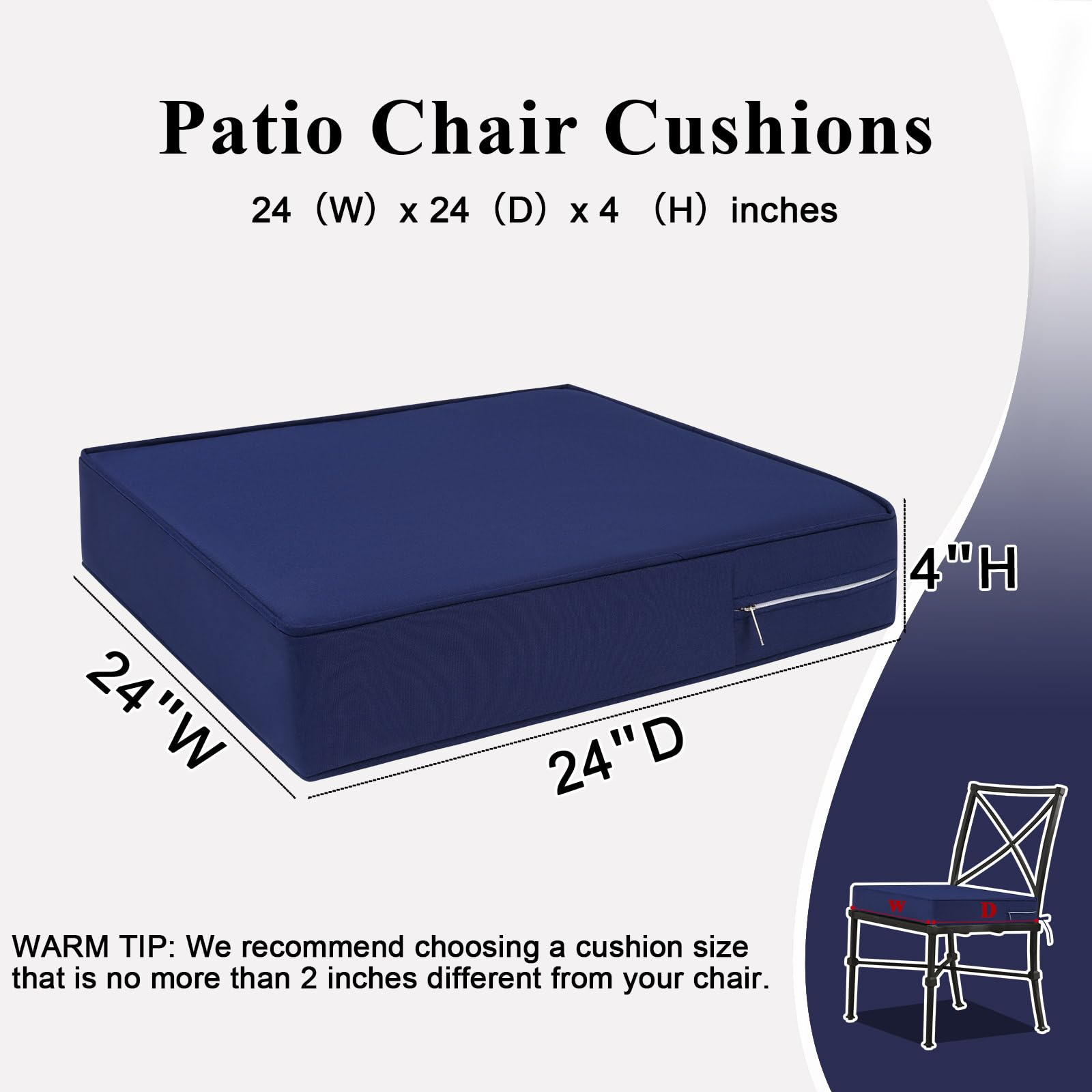 MJIAIDEA cushions in a patio dining scene enhancing outdoor decor