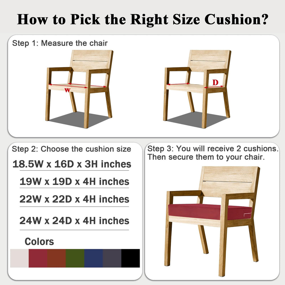MJIAIDEA cushion on wicker chair demonstrating universal fit and refreshed seating benefit