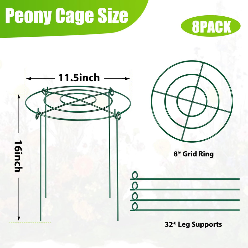 MJZ close-up of green grid top showing sturdy wire and plant protection