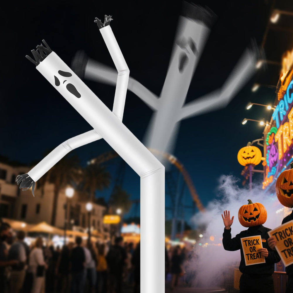 Mkevi decorated inflatable showing customization options to match themes