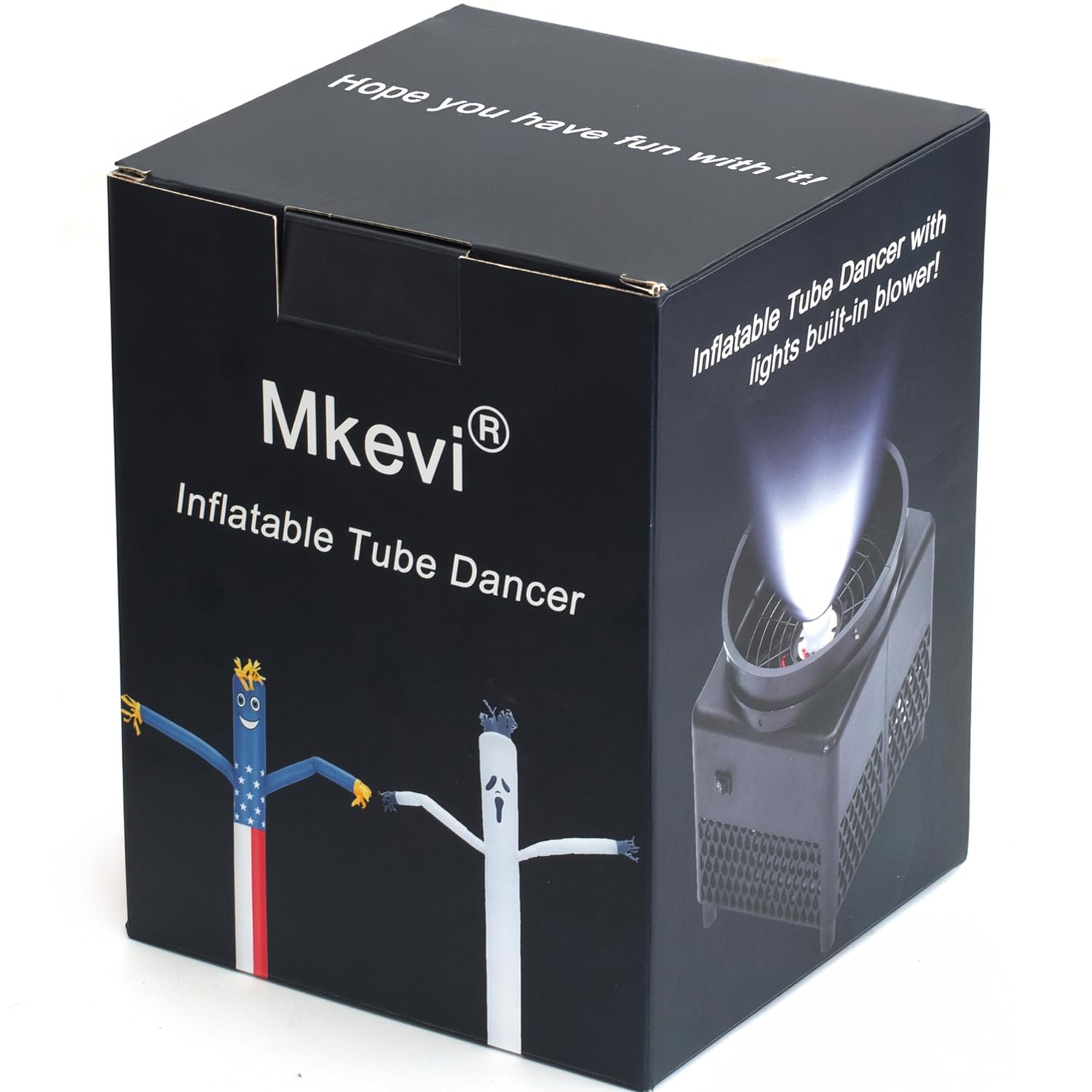Mkevi packed box with accessories for easy transport and setup