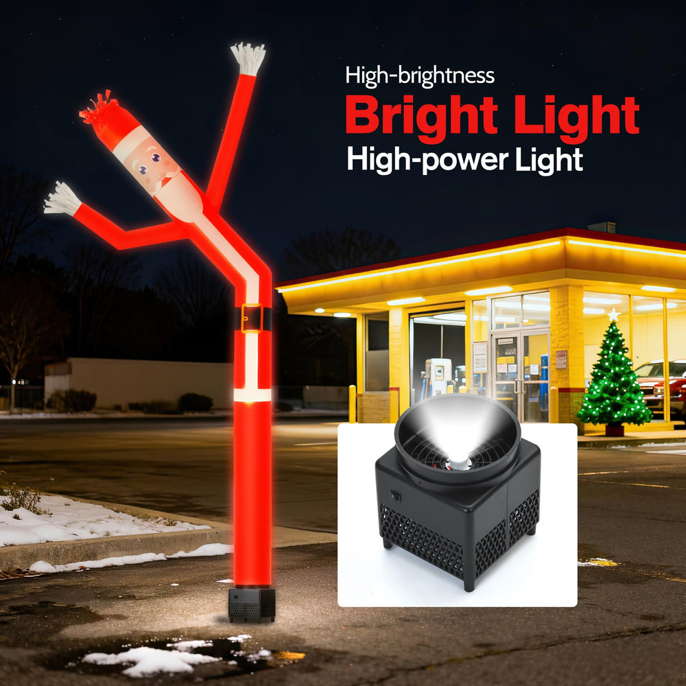 Mkevi Santa power cord and plug highlighting 6ft cord length awareness benefit