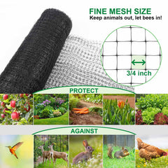 Mklsit close-up of 3/4 inch mesh texture with durable weave for long life