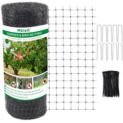 Mklsit front view of rolled 8ftx100ft netting showing ready-to-use protection