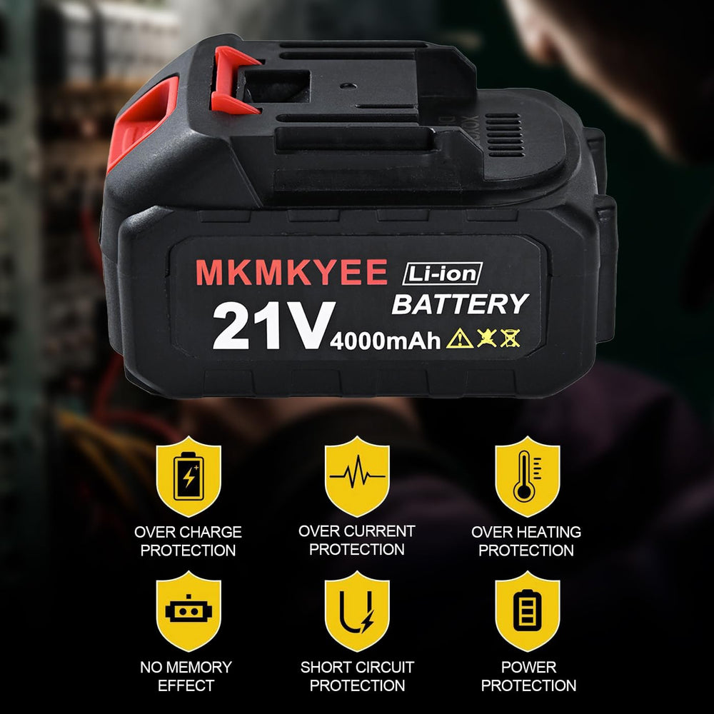 MKMKYEE charger with LED indicator glowing to show charging status and user feedback