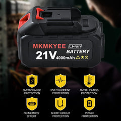 MKMKYEE charger with LED indicator glowing to show charging status and user feedback