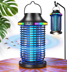 MKNXYD front view showing unit and protective cage, keeps insects away