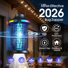 MKNXYD close-up of top RGB white lights, enhances outdoor ambiance