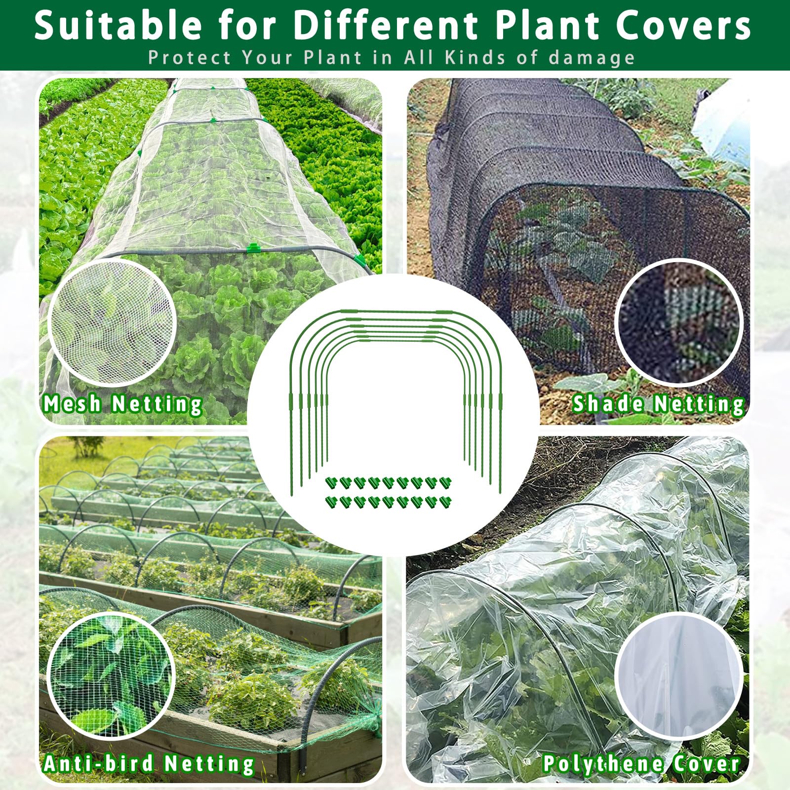 MLYKJ gardener placing row cover over tunnel for extended season benefit