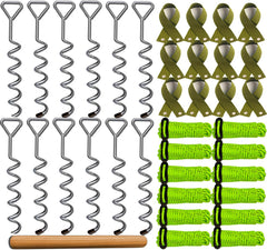 MNPARTS front packaging showing 12-pack tree stake kit and durable components