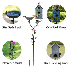 MNRYLKB Y-shaped stake with leaf ornaments for sturdy decorative support