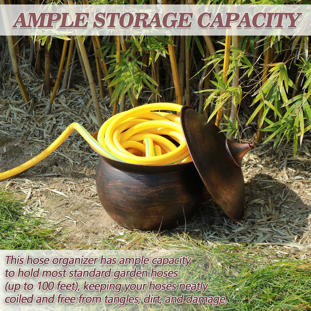 MNRYLKB storing gardening tools inside showing multi-use organization