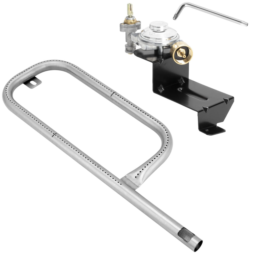MOASKER front view regulator and valve assembly showing durable construction benefit