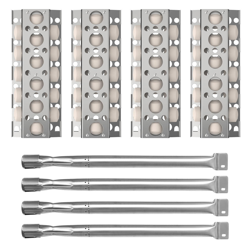 MOASKER front view of 4-pack briquette tray kit showing complete replacement set and easy upgrade