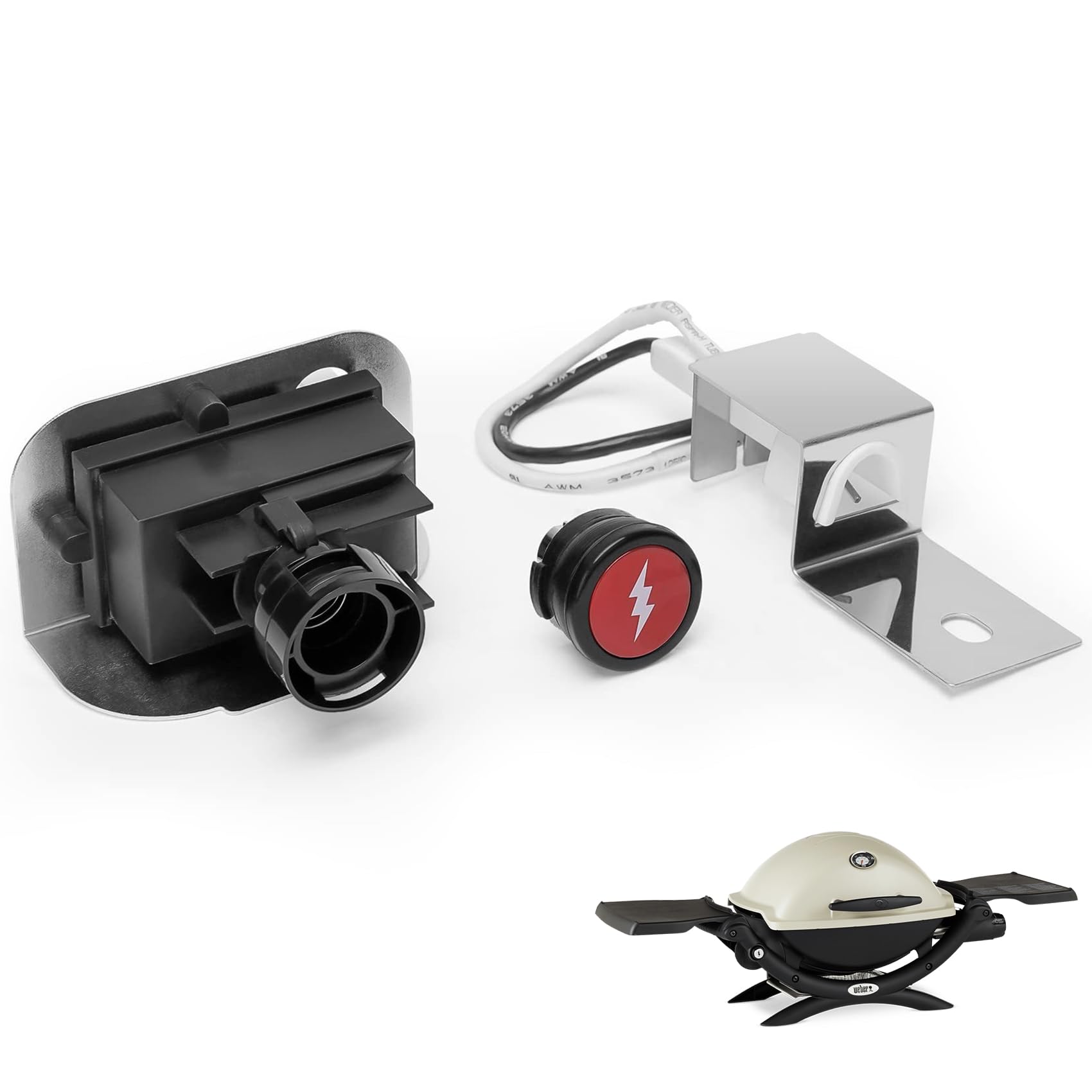 MOASKER front view of assembled igniter kit showing complete replacement set and durability
