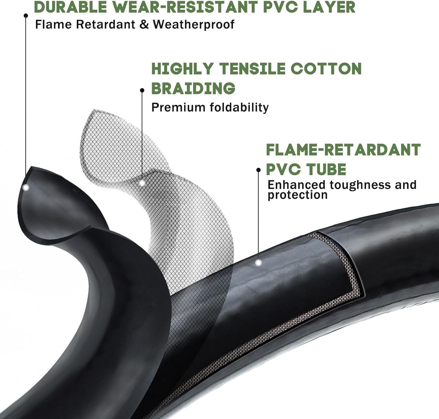 MOASKER hose beside a 20 lb tank illustrating scale and simplified refueling advantage