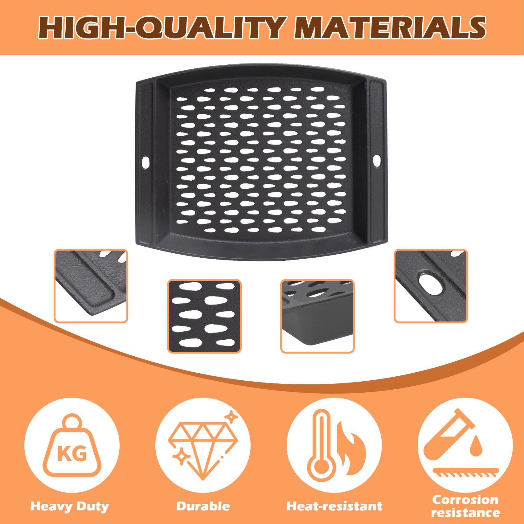 MOASKER seasoned surface texture that improves nonstick performance and flavor