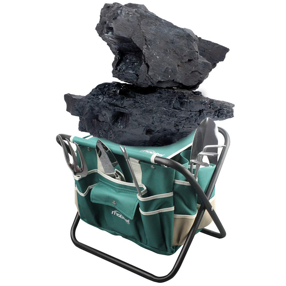 mobitel folded stool shows compact transport and space saving