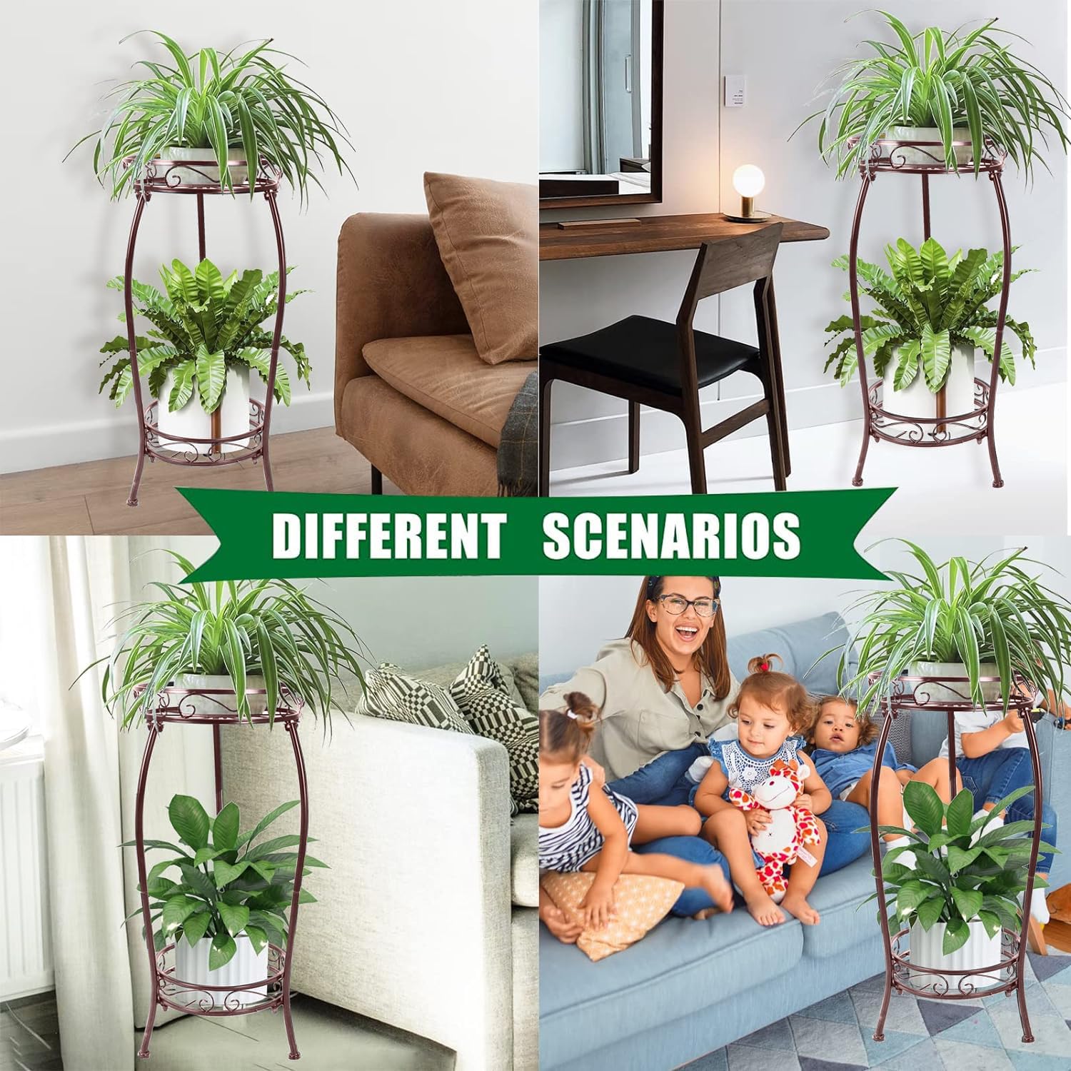 MOCORY on balcony with mixed plants demonstrating weather-resistant styling