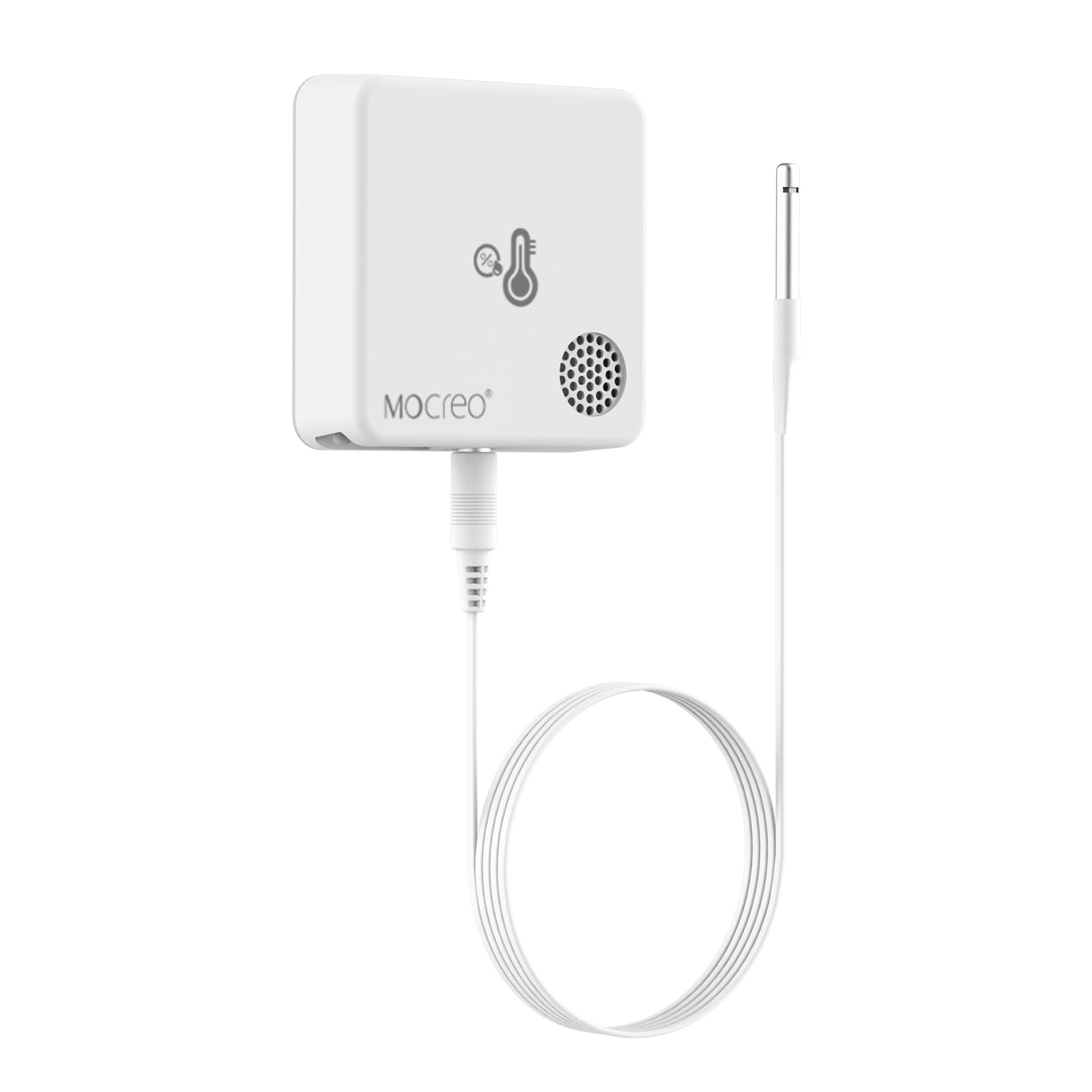 MOCREO ST9 front body view showing compact sensor and hub integration benefit