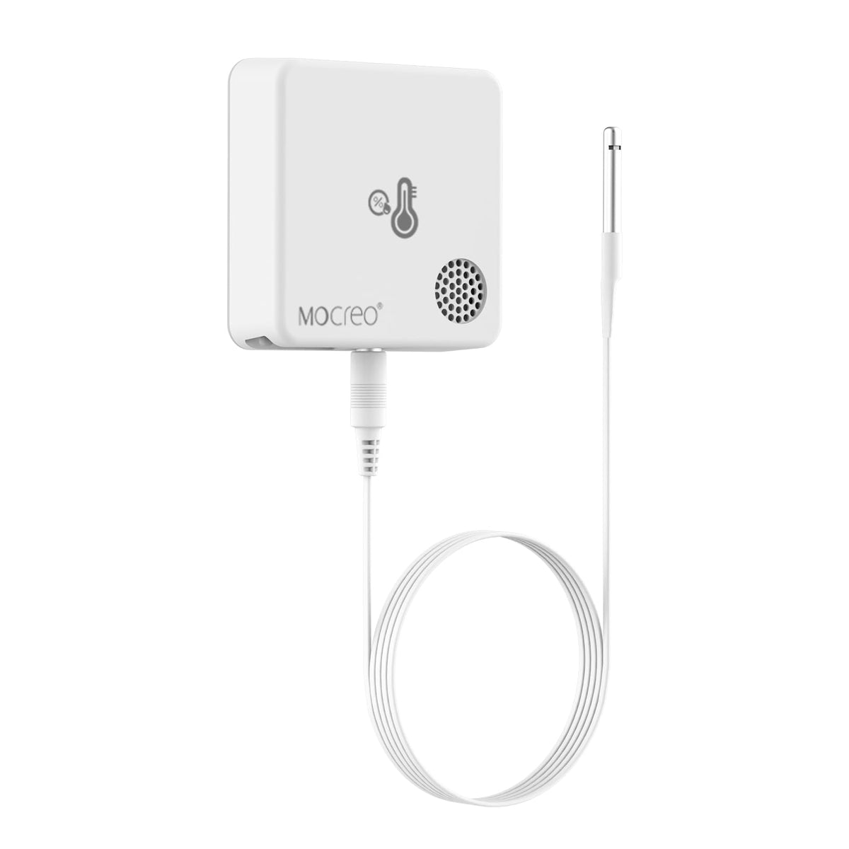 MOCREO ST9 front body view showing compact sensor and hub integration benefit