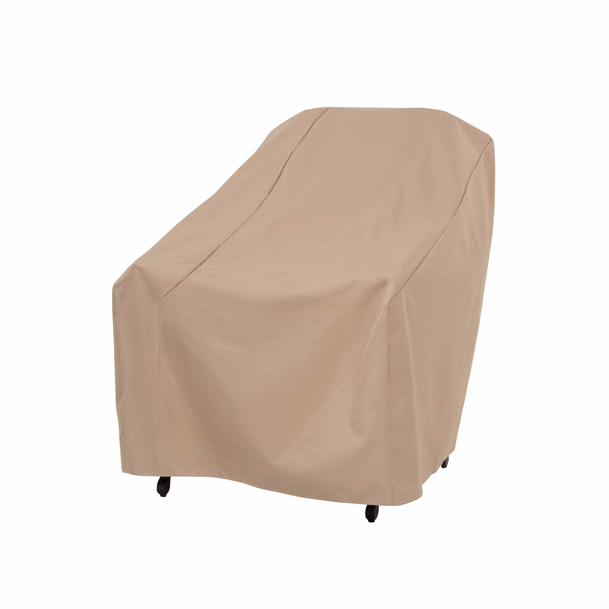 MODERN LEISURE front view of cover on chair showing full protection benefit