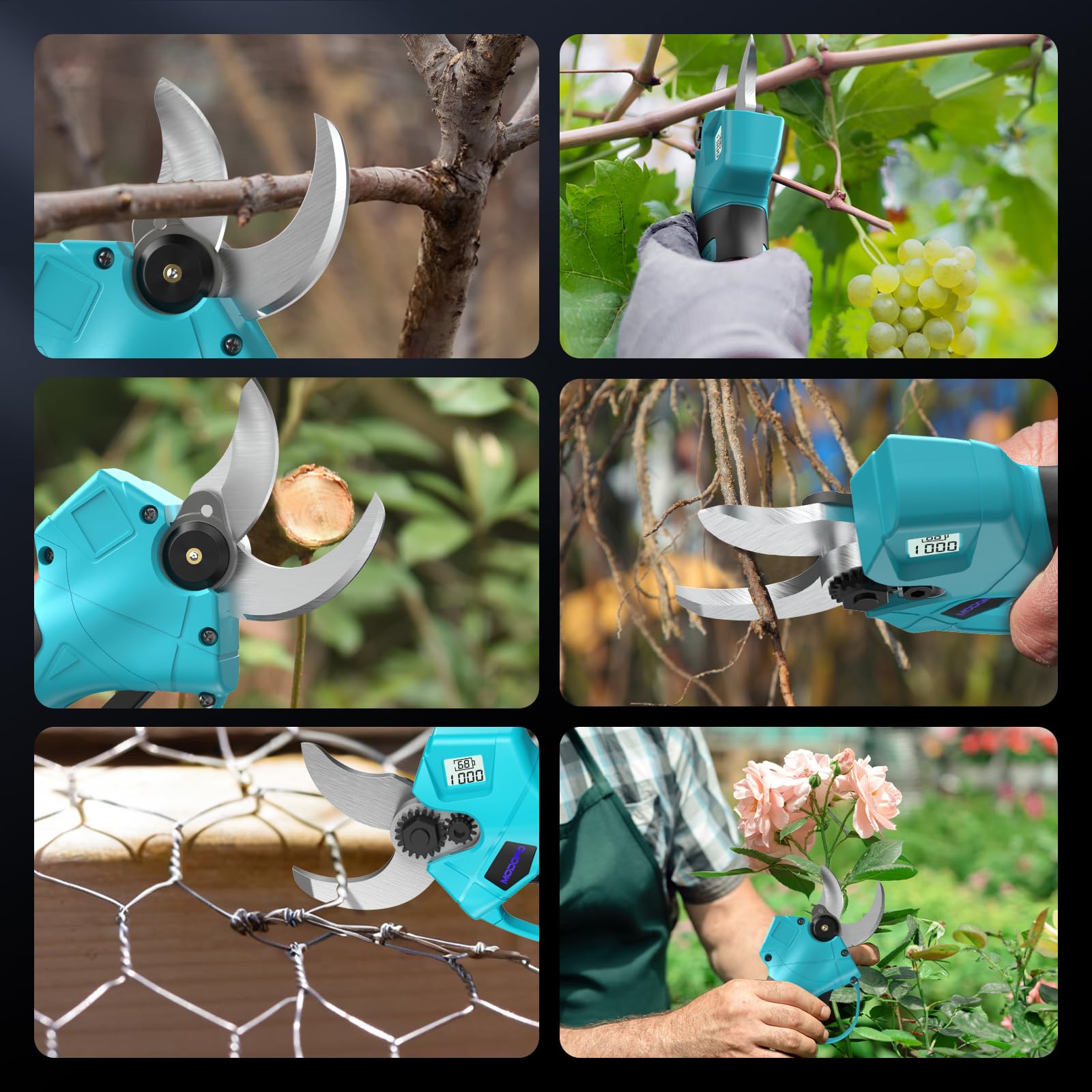 MODOFO accessory kit open with spare blade and tools for easy maintenance