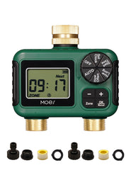MOES front panel display showing clear scheduling and easy operation