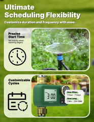 MOES large LCD and rotary dial controls for easy on-site programming and review