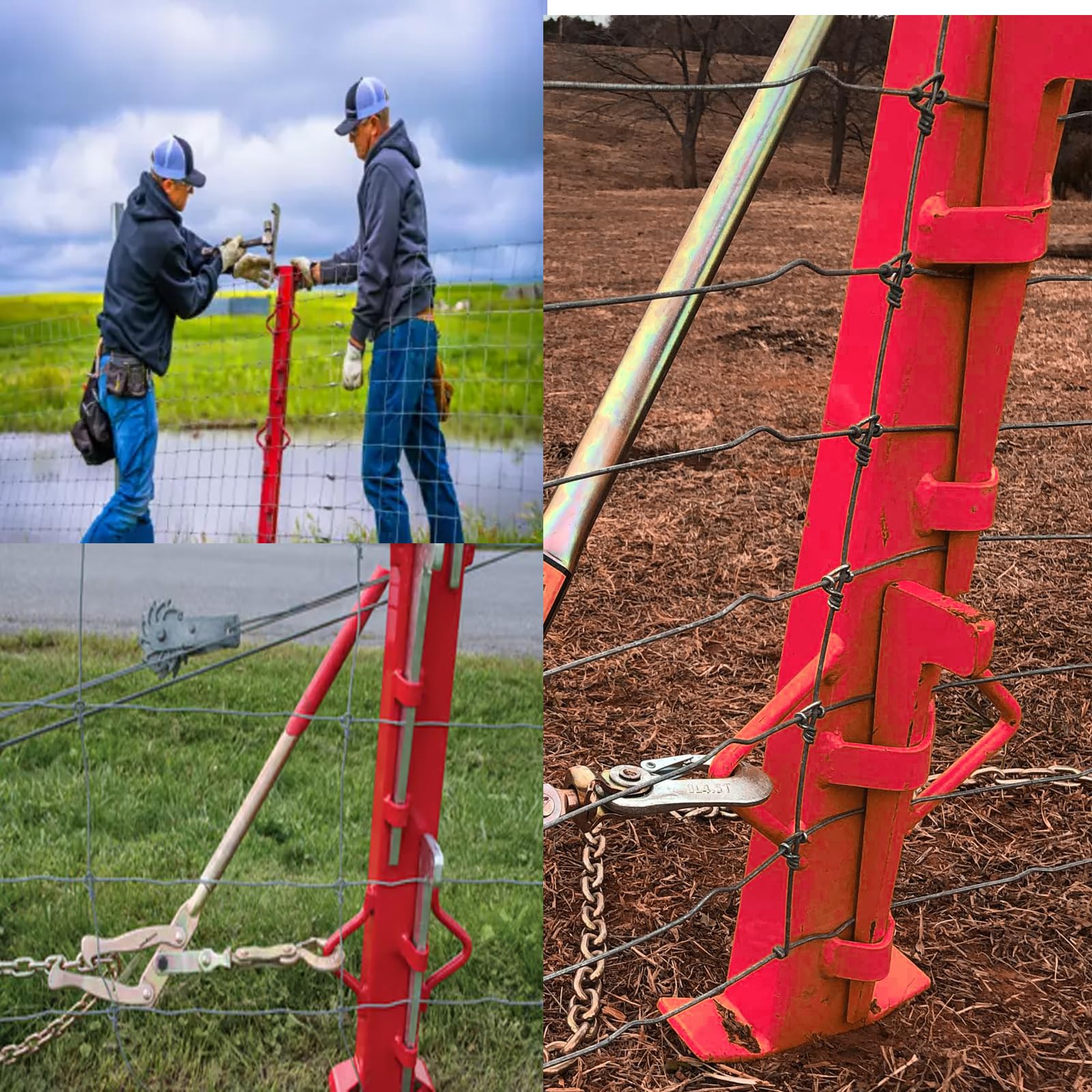 MOEUFFIR stretcher bar gripping woven wire fabric showing even tension benefit