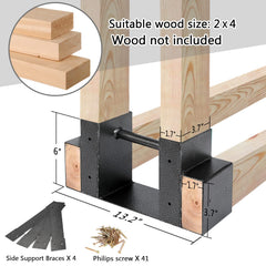 MOFEEZ close up of welded 14GA steel plate illustrating heavy duty strength benefit