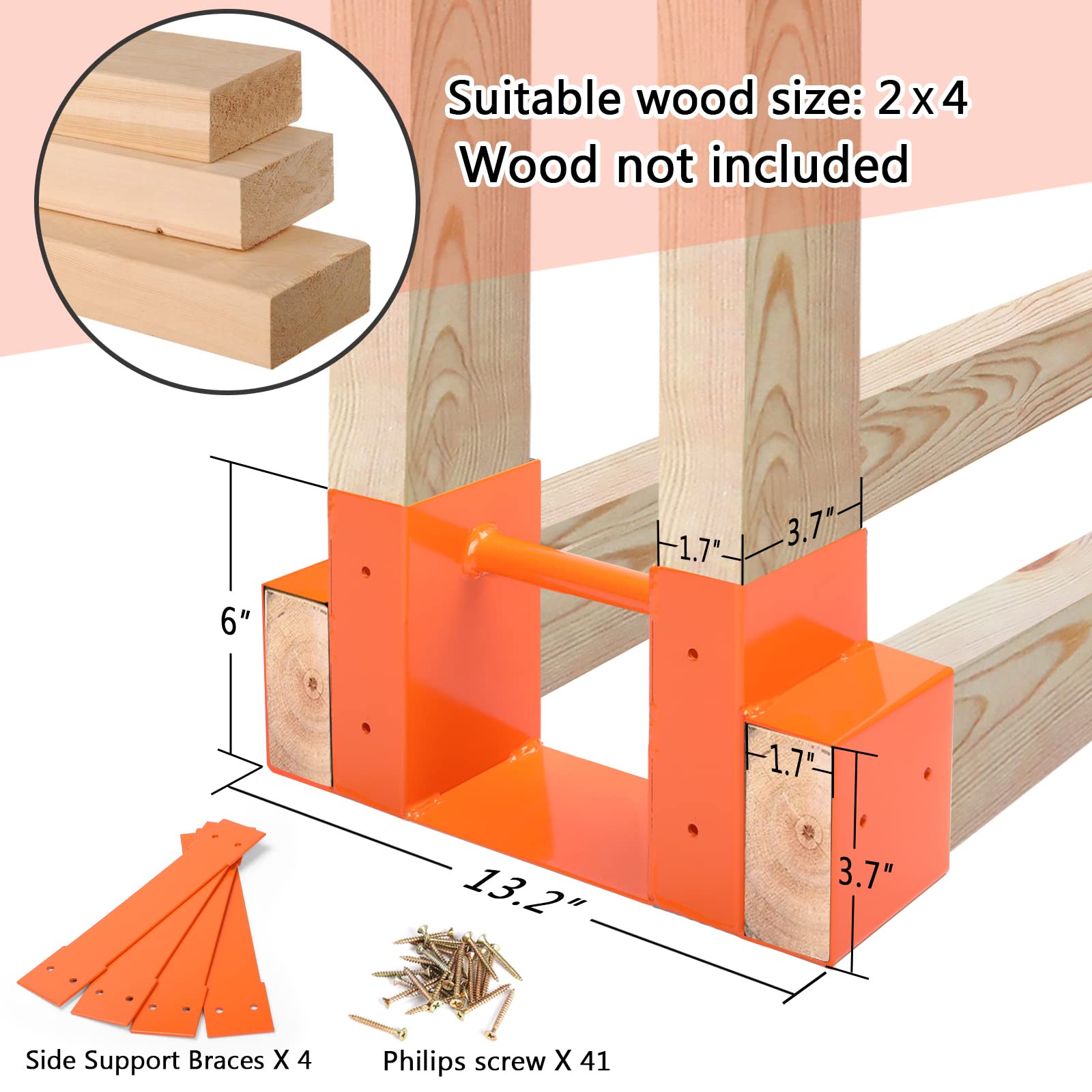 MOFEEZ close-up weld joint demonstrating durable 14GA steel strength